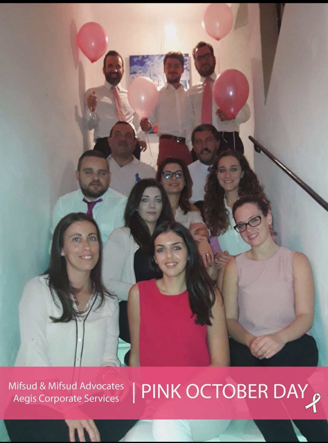 Pink October at Mifsud & Mifsud Advocates