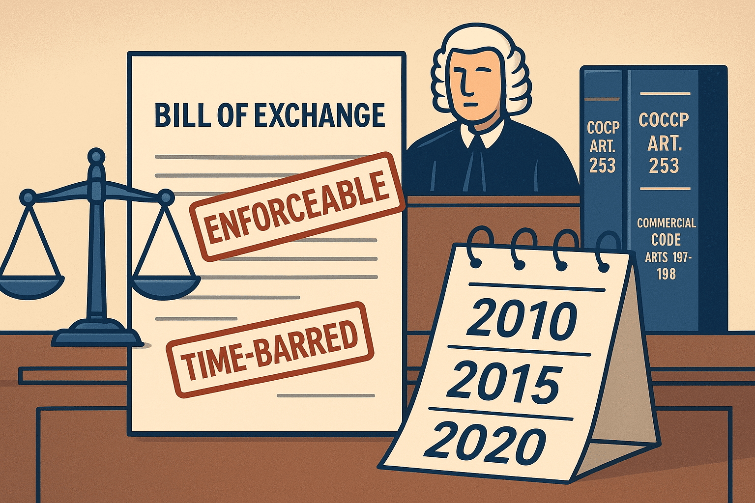 Endorsed bills of exchange have to be paid irrespective of underlying obligations